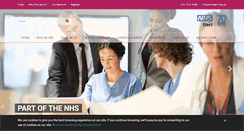 Desktop Screenshot of nhselect.nhs.uk